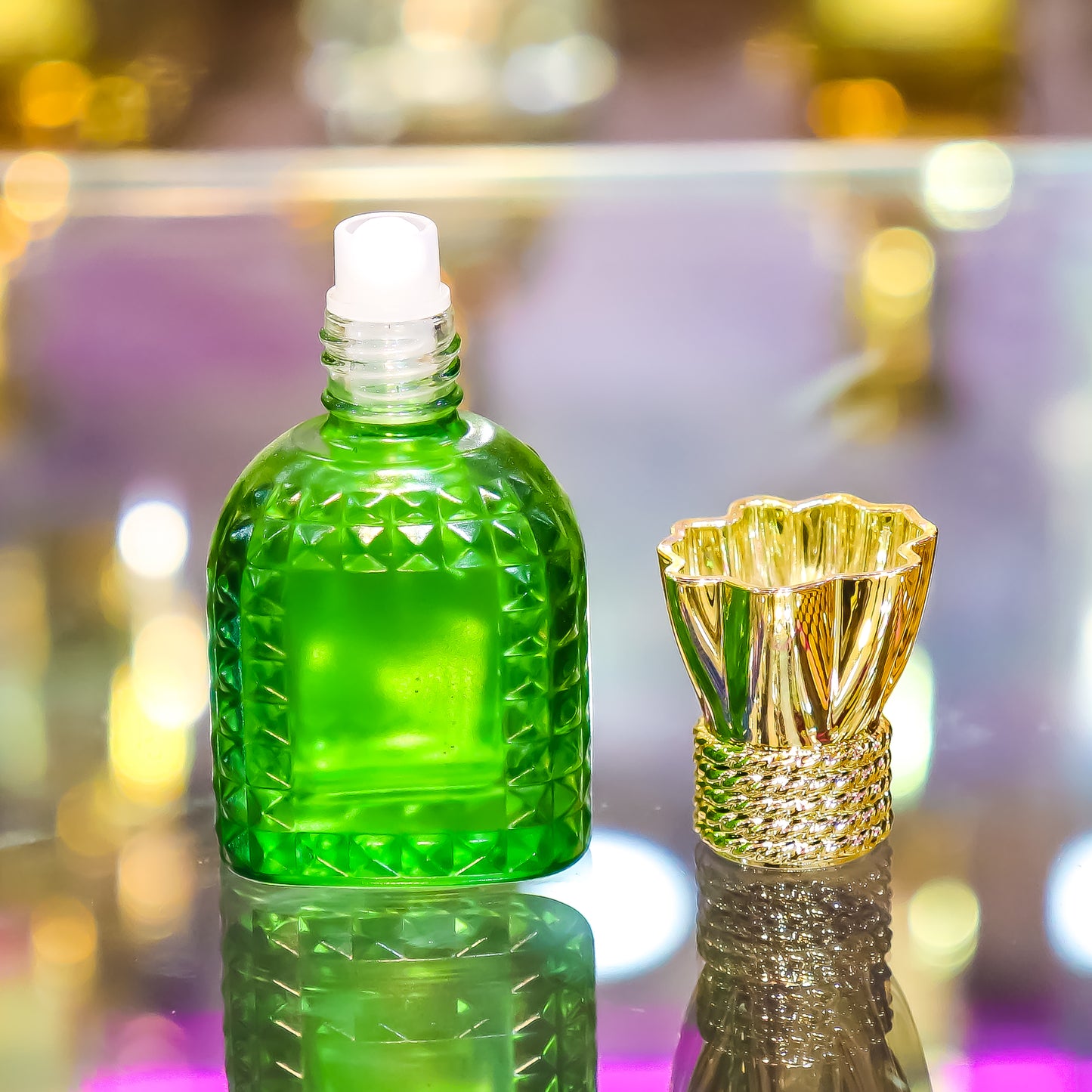 12 ML Roll on | Glass Bottle | Green