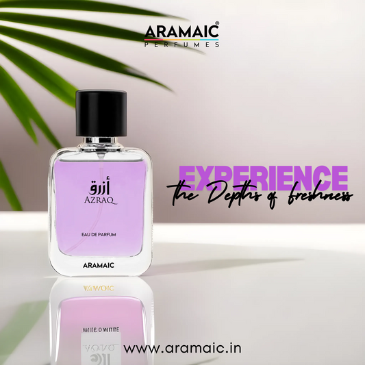 Experience the Finest Aquatic Perfume Ever - AZRAQ by Aramaic | Best Aquatic Perfume for Men and Women