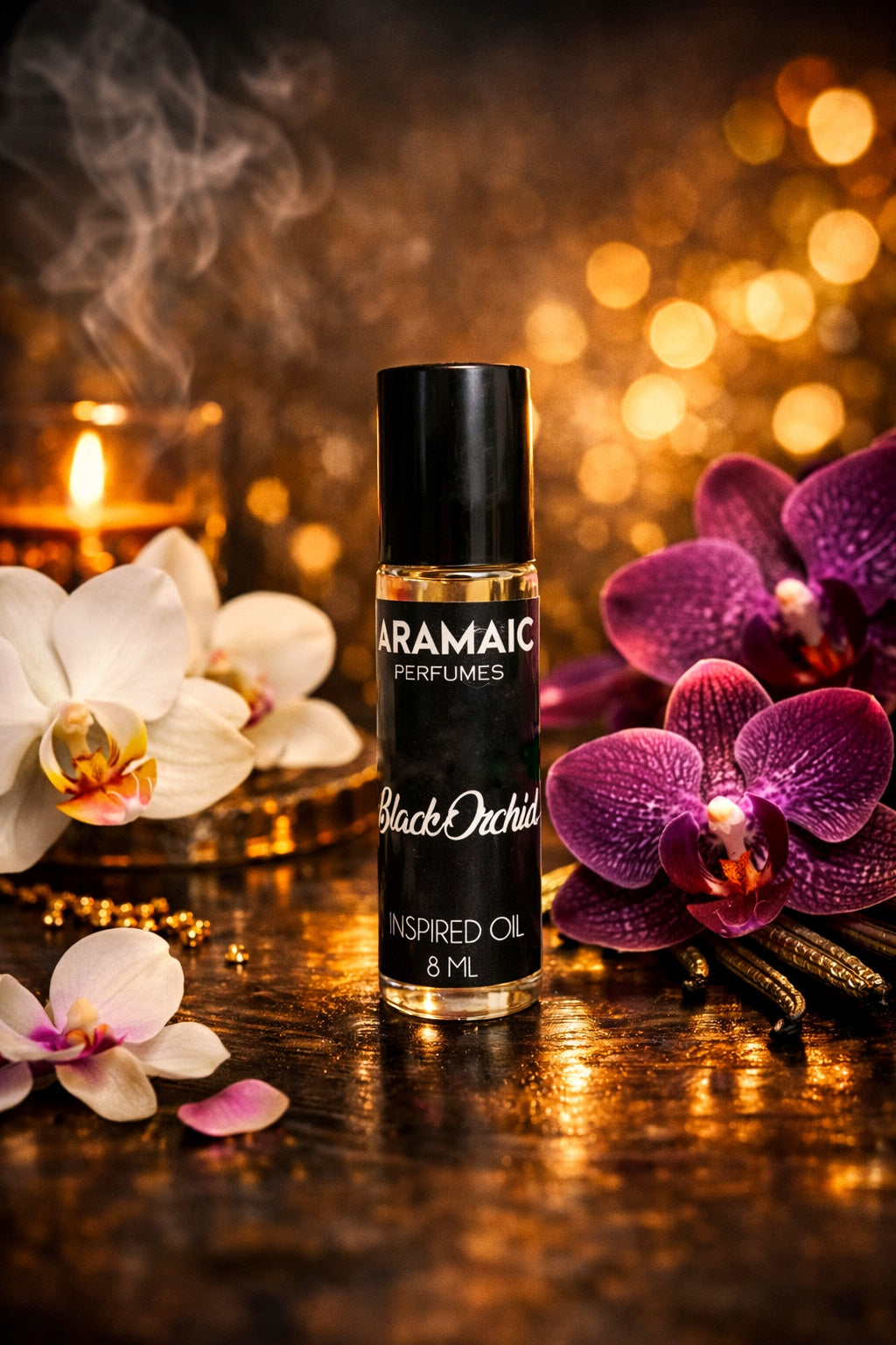BLACK ORCHID | INSPIRED ATTAR | ALCOHOL FREE | 8 ML