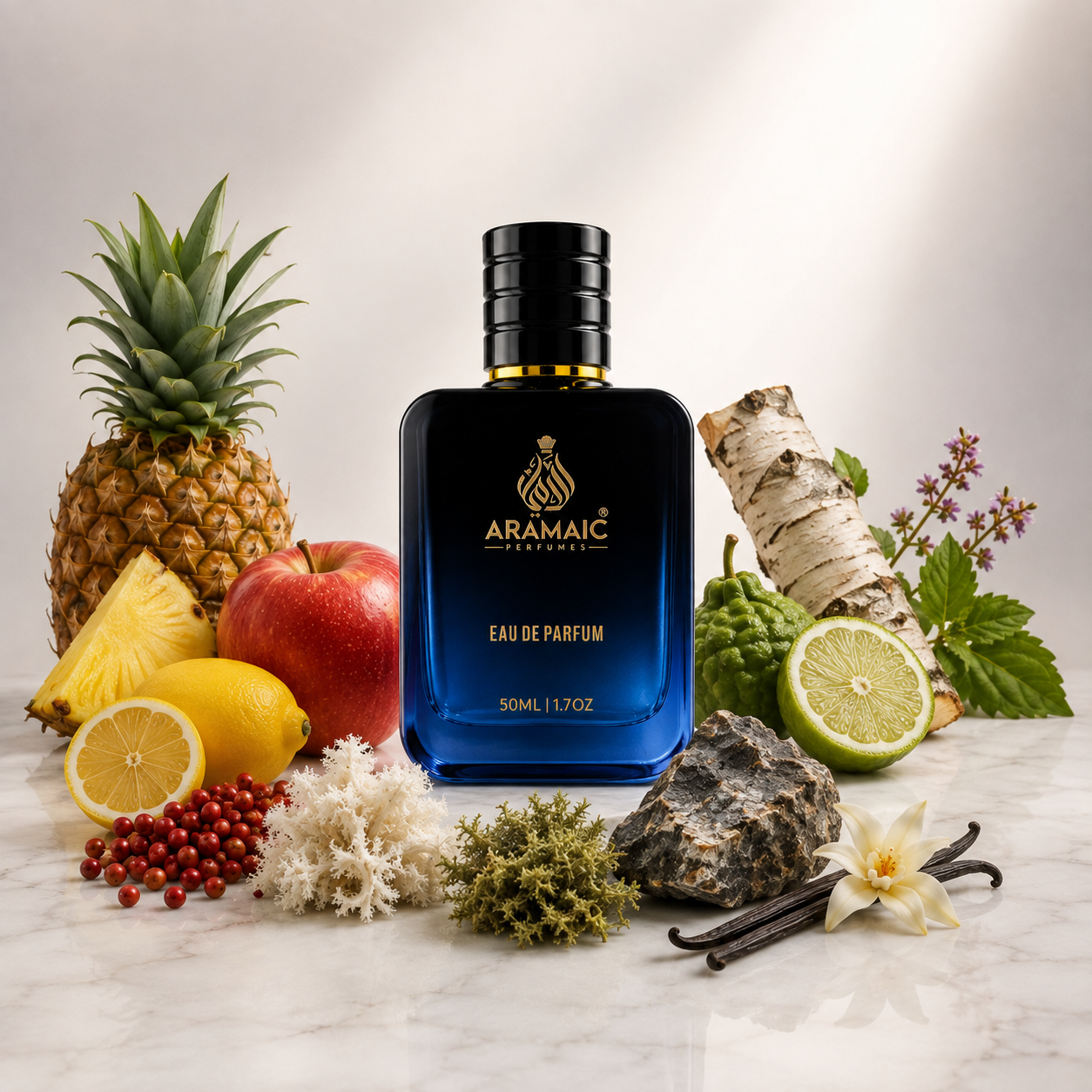 Aramaic Aventus Eau de Parfum 50 ML for Men & Women – Long Lasting Luxury Fragrance