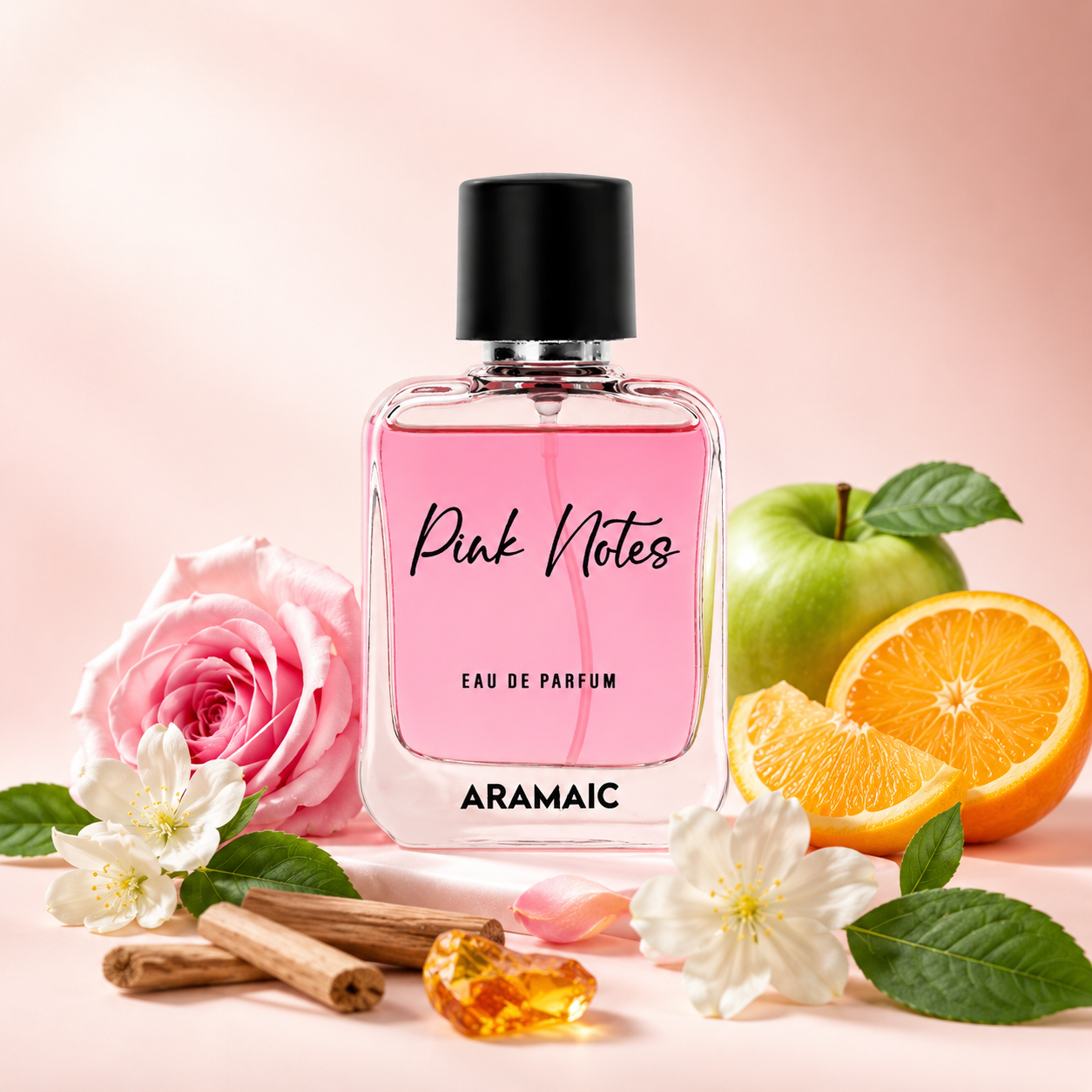 Pink Notes 50 ML Eau De Parfum for Women – Long Lasting Jasmine Floral Perfume