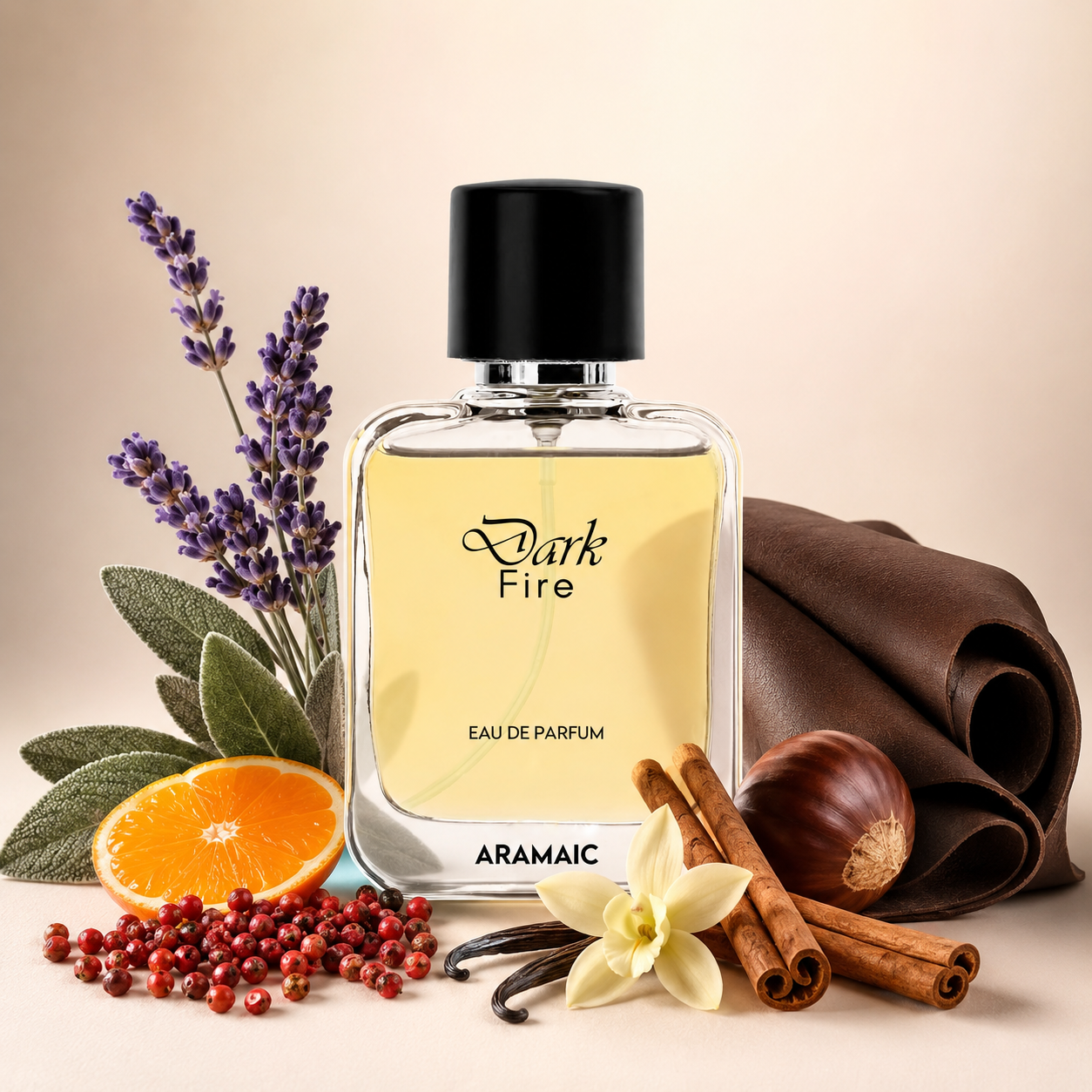 Dark Fire 50 ML Eau De Parfum (EDP) for Men – Long Lasting Vanilla, Chestnut & Leather Fragrance