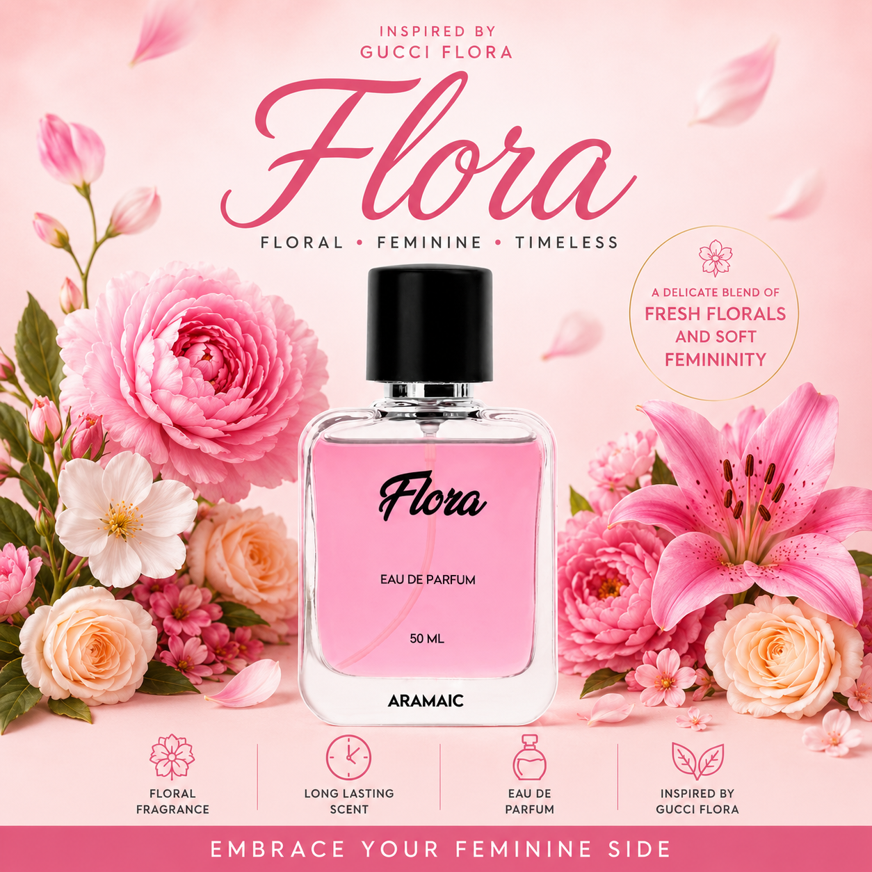 FLORA | INSPIRED PERFUME | EDP | 50 ML
