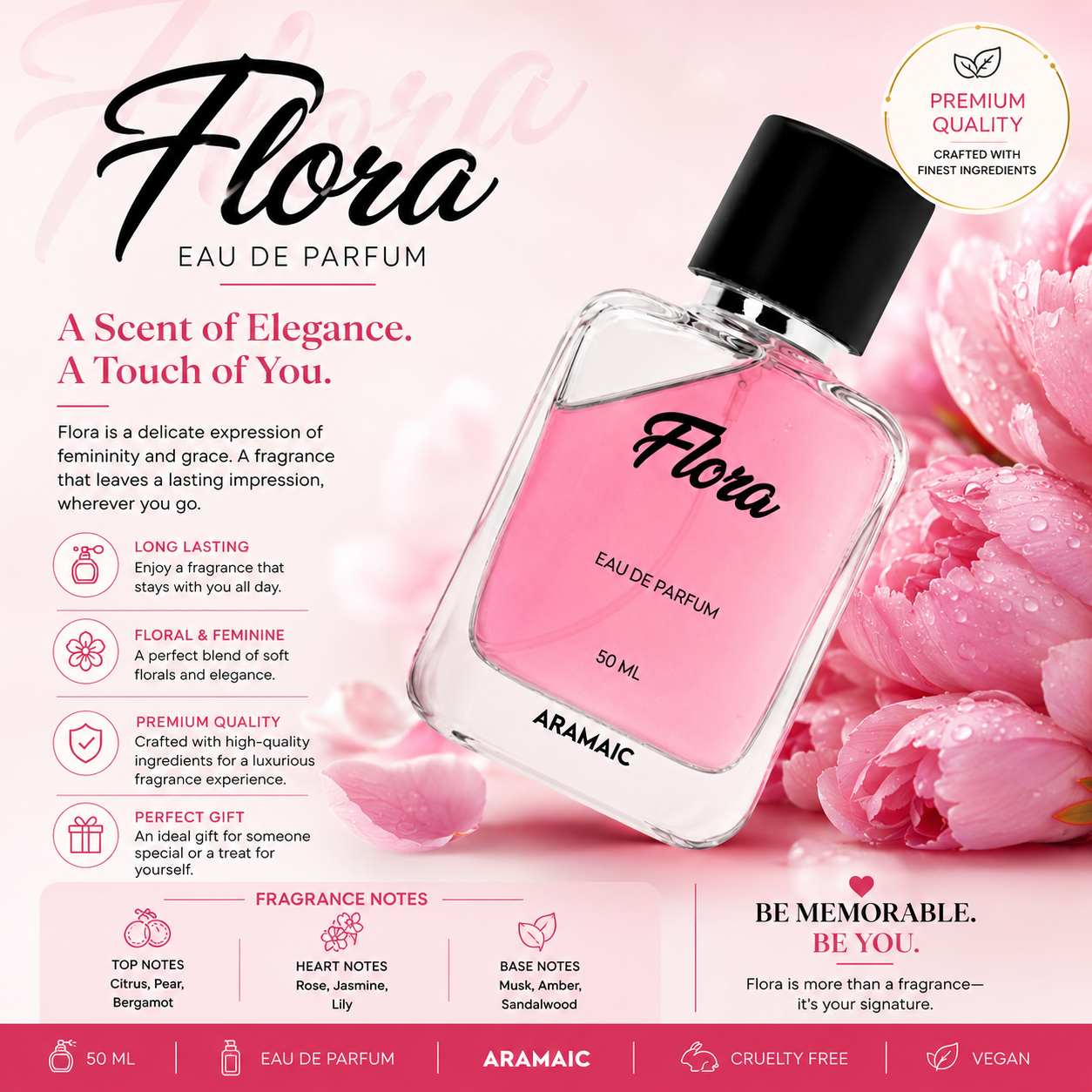 FLORA | INSPIRED PERFUME | EDP | 50 ML