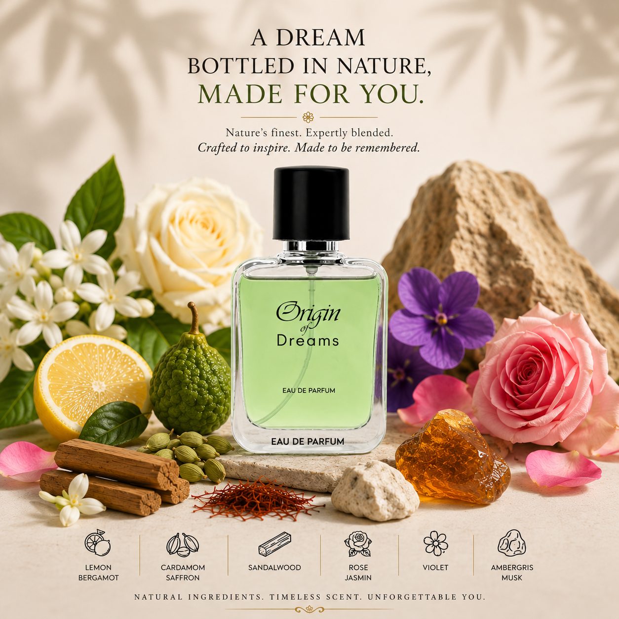 ORIGIN OF DREAMS | PREMIUM PERFUME | EDP | 50 ML