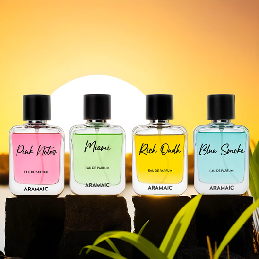 Super Saver Combo Pack - Rich Oud  x Blue Smoke x Miami x Pink Notes - 4x50 ML