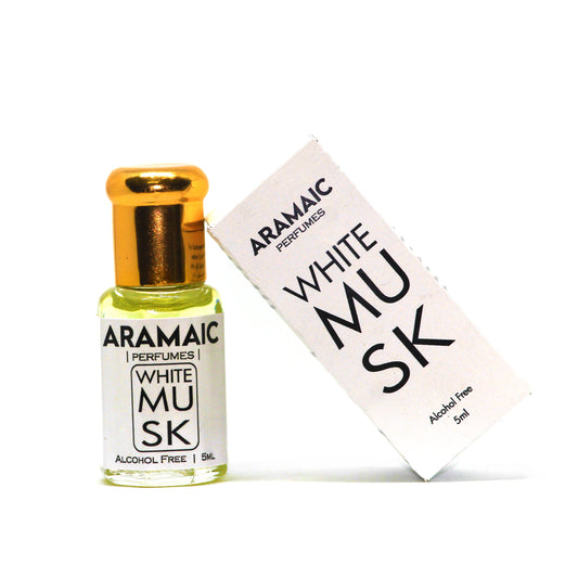 ARAMAIC WHITE MUSK |  PREMIUM BLEND | ALCOHOL FREE